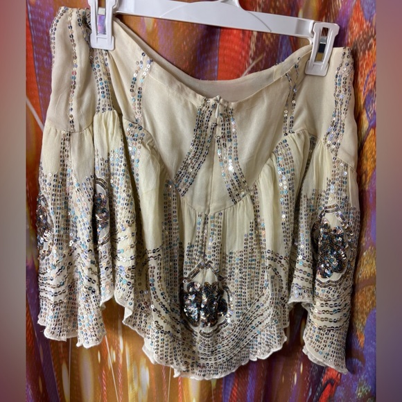 Jen’s Pirate Booty ✨ Free People Embellished Mini Skirt - Picture 2 of 4